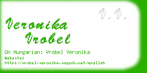 veronika vrobel business card